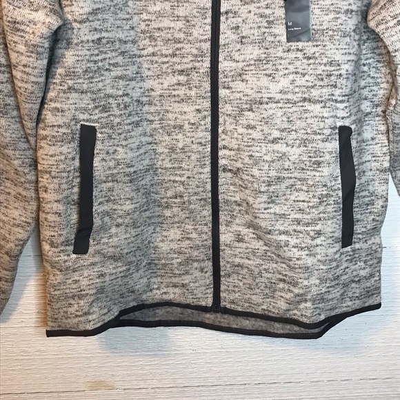 *NEW* All In Motion fleece-lined sweater jacket - Picture 10 of 12